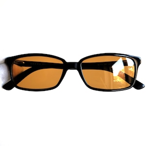 GUCCI vintage zonnebril ovaal rechthoekig zwart klein klein GG1644 Migos ontwerper Rihanna Kylie Jenner frame nieuw oranje honinglens jaren 90 y2k
