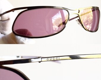 小物 vintage Gucci narrow sunglasses y2k 00s GUCCI Vintage 2000 Y2K Tortoiseshell GG 2968/S Sunglasses