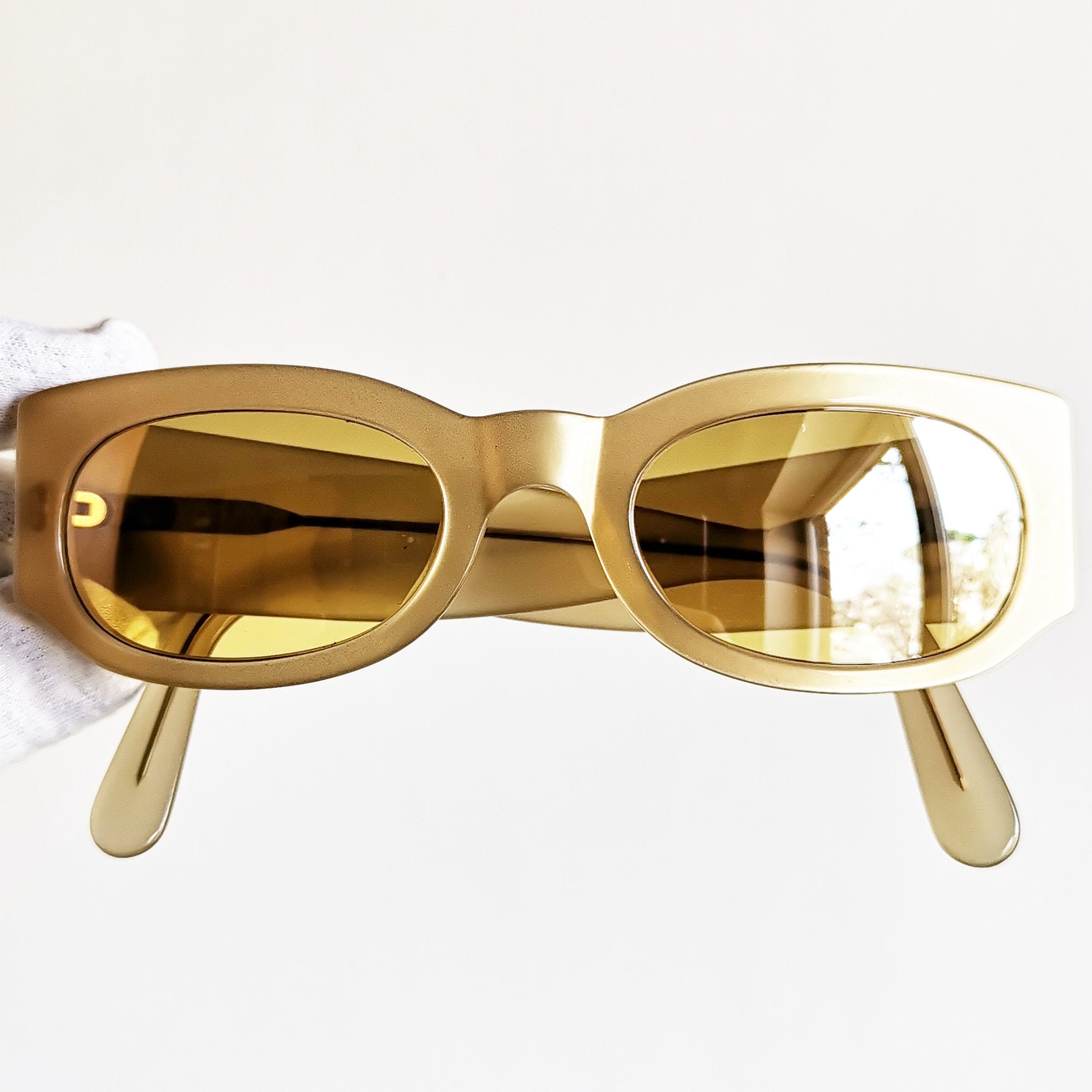 激レア 80s 90s Yves Saint Laurent スクエアサングラス