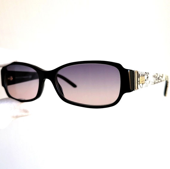 通販サイト一覧 GUCCI Vintage Sunglasses Oval Rectangular Black White 小物