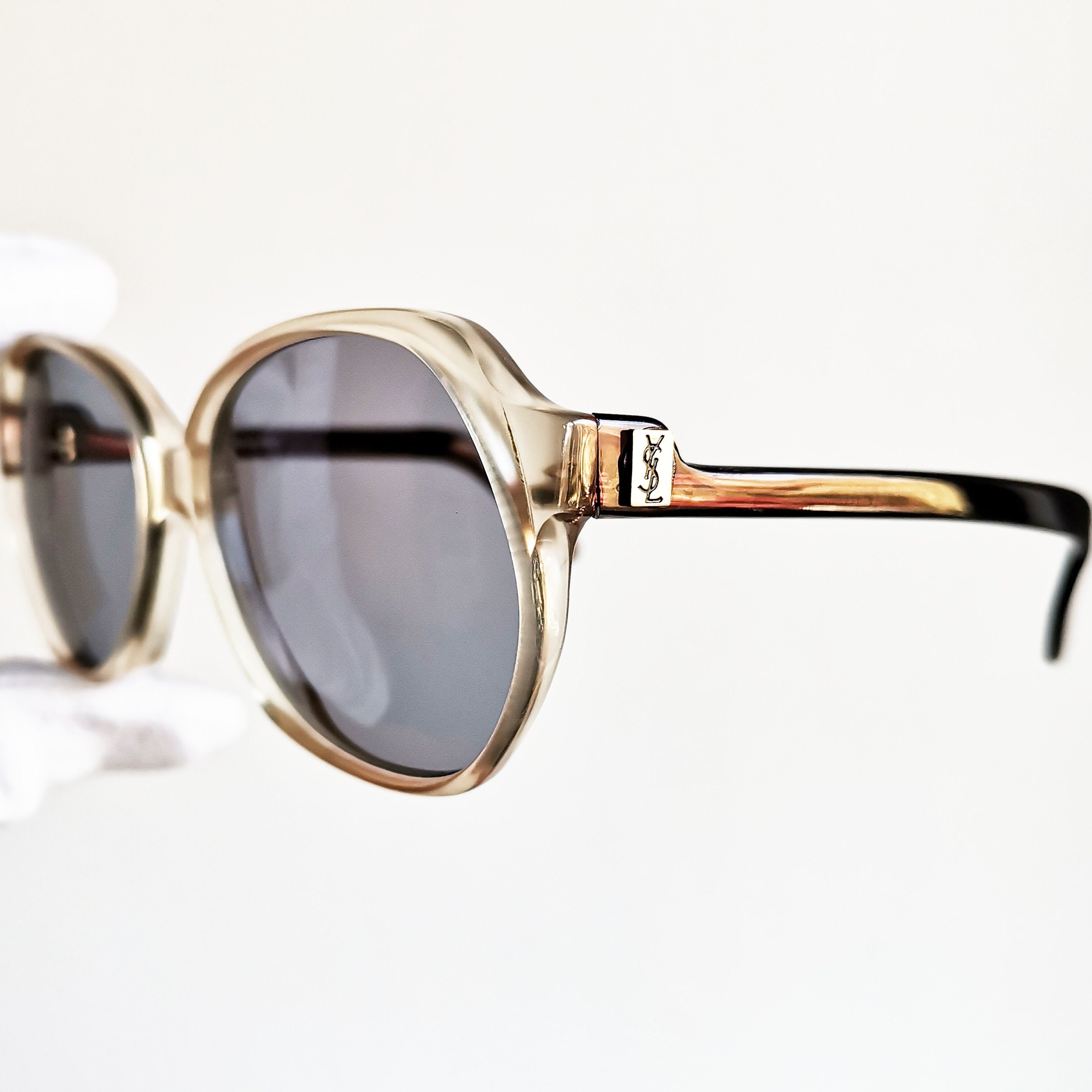 YVES SAINT LAURENT Vintage Ysl Sunglasses Rare Paris Oval