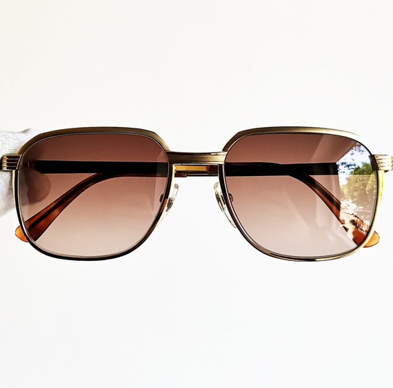 CITIZEN TITAN vintage sunglasses rare square avia… - image 1