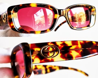 GUCCI ヴィンテージサングラス べっ甲柄 ブラウン ゴールド GG2409/S