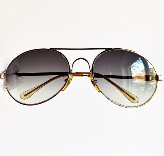 Details about   Vintage TwoTone Gold Filled Bugatti Sunglasses Readers Frame