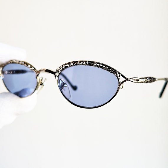 JEAN PAUL GAULTIER vintage Sunglasses Jpg oval sm… - image 2