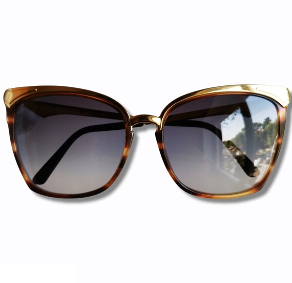 MISSONI Square Oversize Cateye Sunglasses Vintage Gold  display picture 1