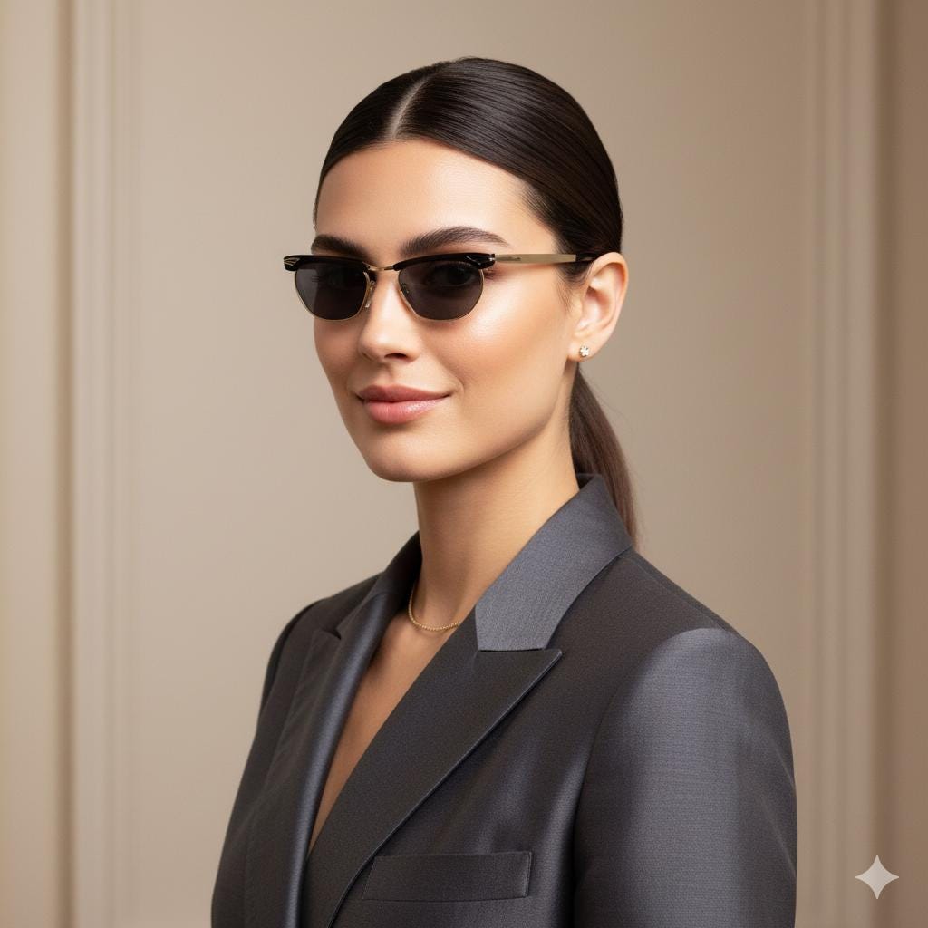 Monture Lunettes Vintage Marwitz Optima Or – Fabriquée En Allemagne