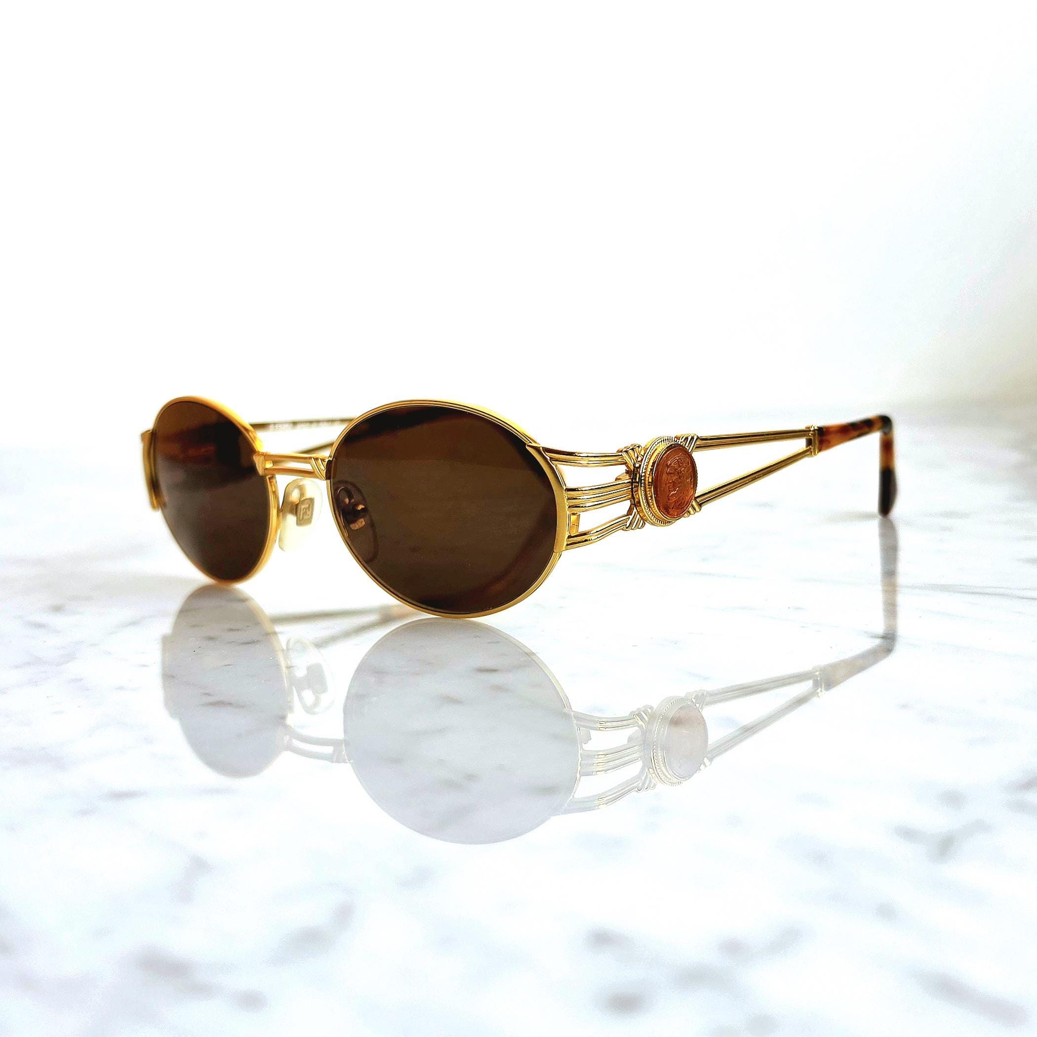 ヴィンテージ/カサノヴァのサングラス イタリア製 Casanova LC30 C 02 Vintage Oval 80s Sunglasses – Ed & Sarna