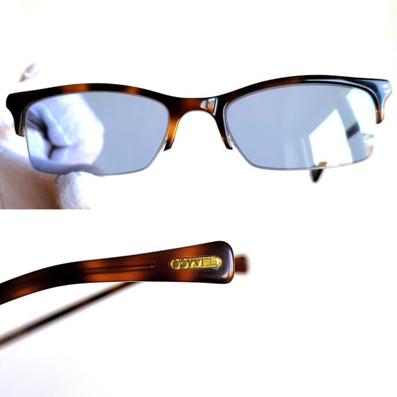 OLIVER PEOPLES Sunglasses rectangular small brown… - image 5