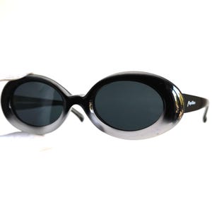 PAPILLON occhiali da sole vintage ovali neri grigi trasparenti piccoli occhiali da sole con montatura anni '90 Kurt Cobain Migos 2Chainz Rihanna Bella Hadid Kendall Jenner