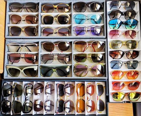 DIOR vintage Sunglasses rare round oversize Frenc… - image 9