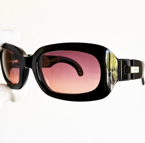 KARL LAGERFELD vintage sunglasses rare oval squar… - image 2