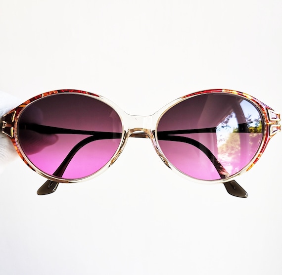 YVES SAINT LAURENT vintage Sunglasses rare clear … - image 3