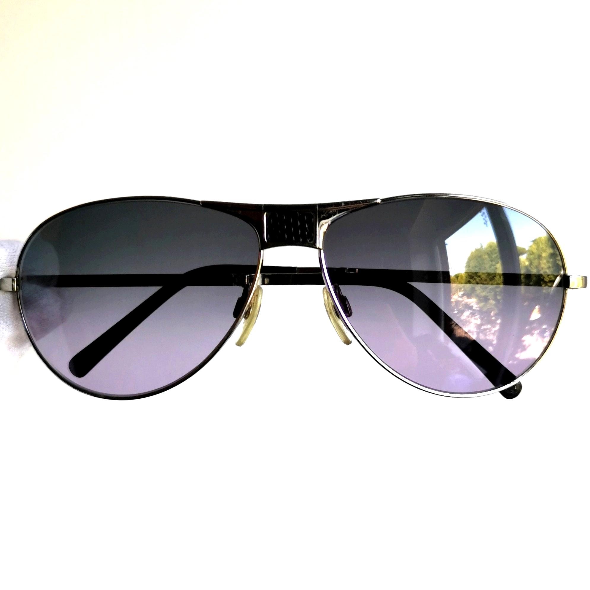 Chanel Silver/Purple Gradient 4179 Miroir Aviator Sunglasses Explore a Chanel Purple Metal Aviator 4194- Q Sunglasses  main image 2