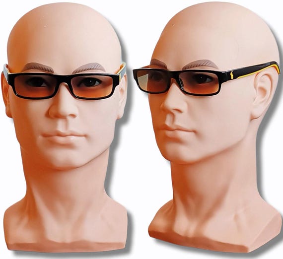 レア 90s vintage POLO ralph lauren サングラス Polo Ralph Lauren 717 S EE2, Vintage 90s Antique Gold and Tortoise