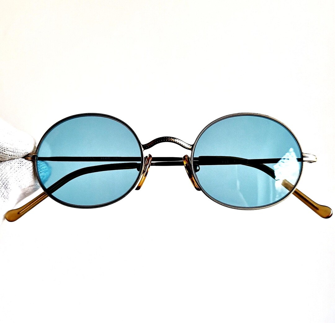 最高級 GIORGIOARMANI ビンテージ ラウンドサングラス ゴールド 最高級 GIORGIOARMANI ビンテージ ラウンドサングラス ゴールド