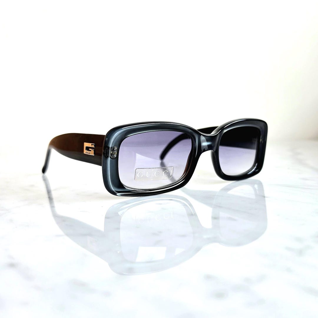 GUCCI ヴィンテージサングラス スクエアフレーム GG2407/N/S 6NR