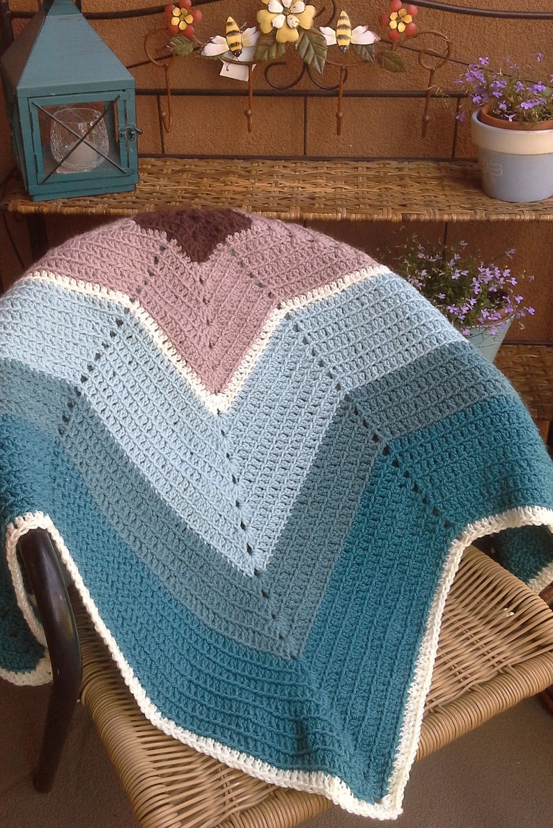 Crochet 5 Point Star Blanket