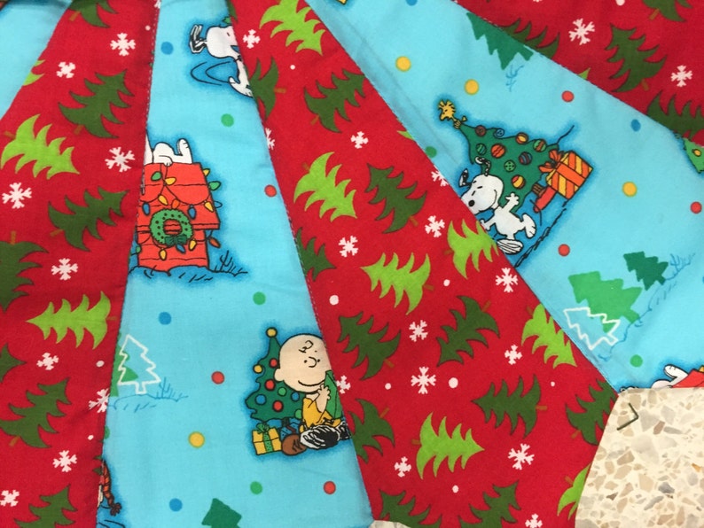 Charlie Brown Christmas Tree Skirt 