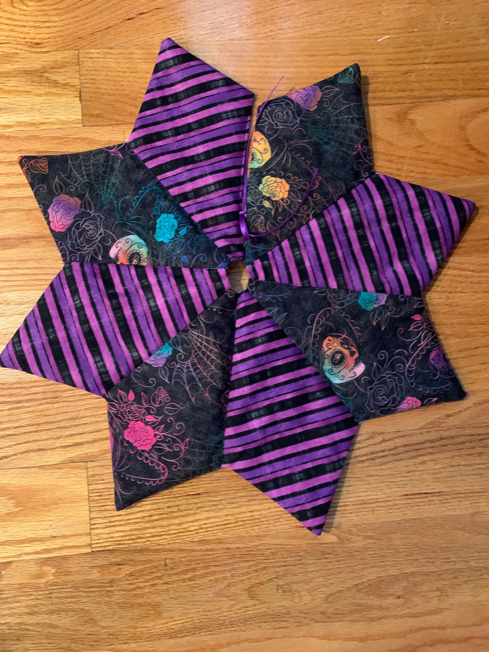 Halloween Tree Skirt 11 Inch or 18 Inch Diameter Table Top Etsy