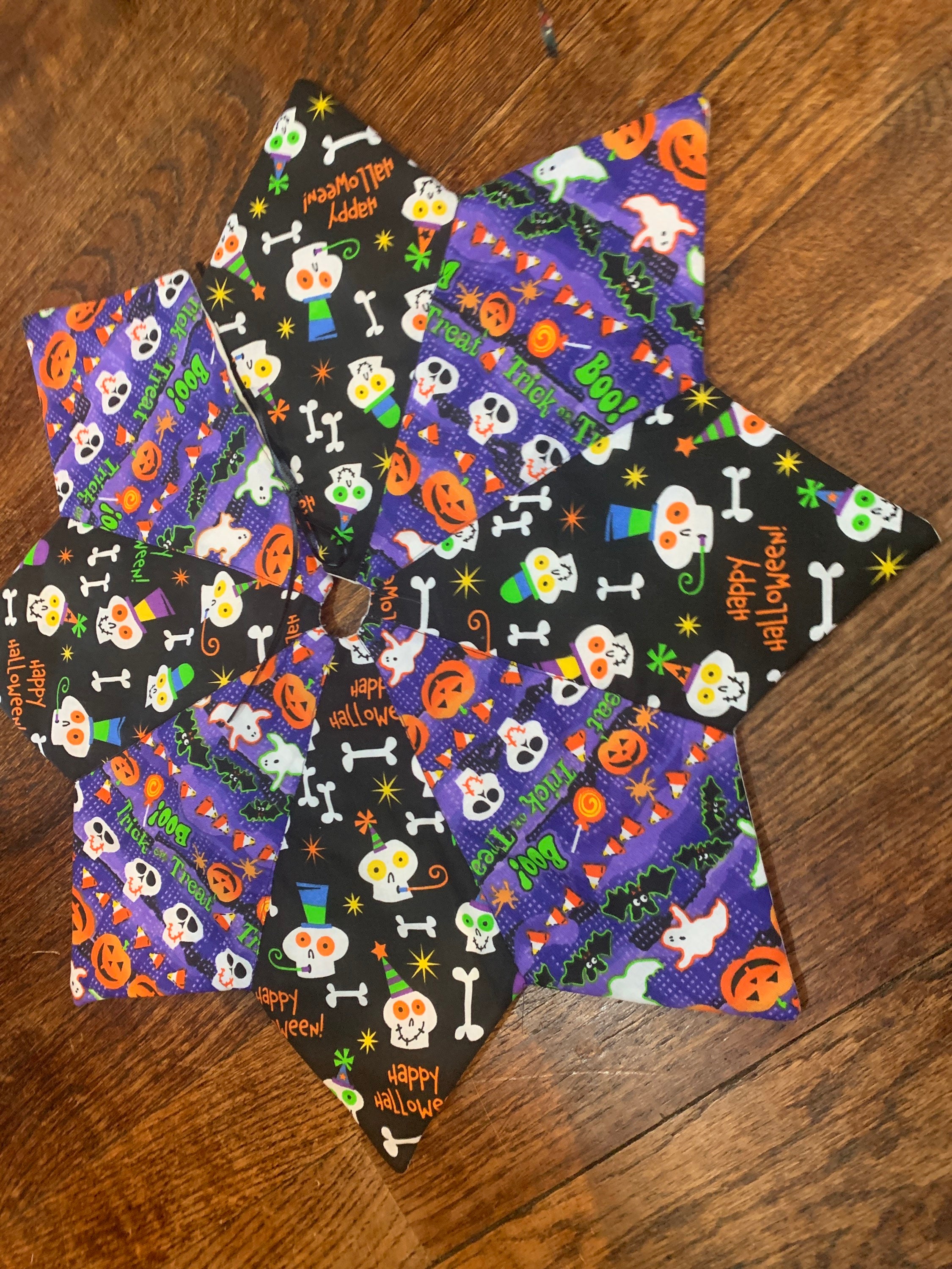 Halloween Tree Skirt 11 In 18 In 22 in or 29 in Diameter Etsy UK