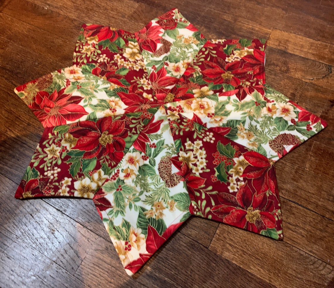 Kerst placemat mok vloerkleed tafel middelpunt Etsy Nederland