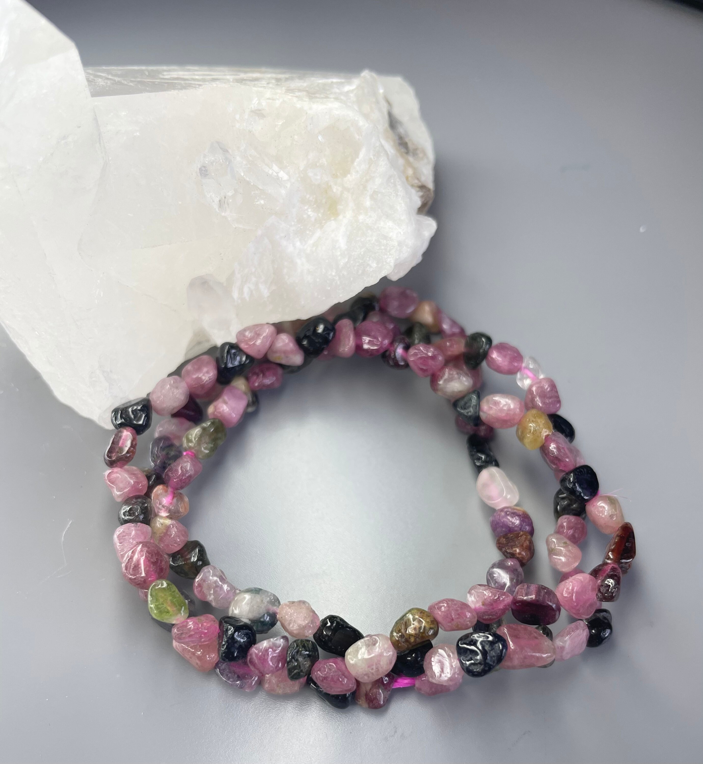 Mixed tourmaline bracelet Clearance