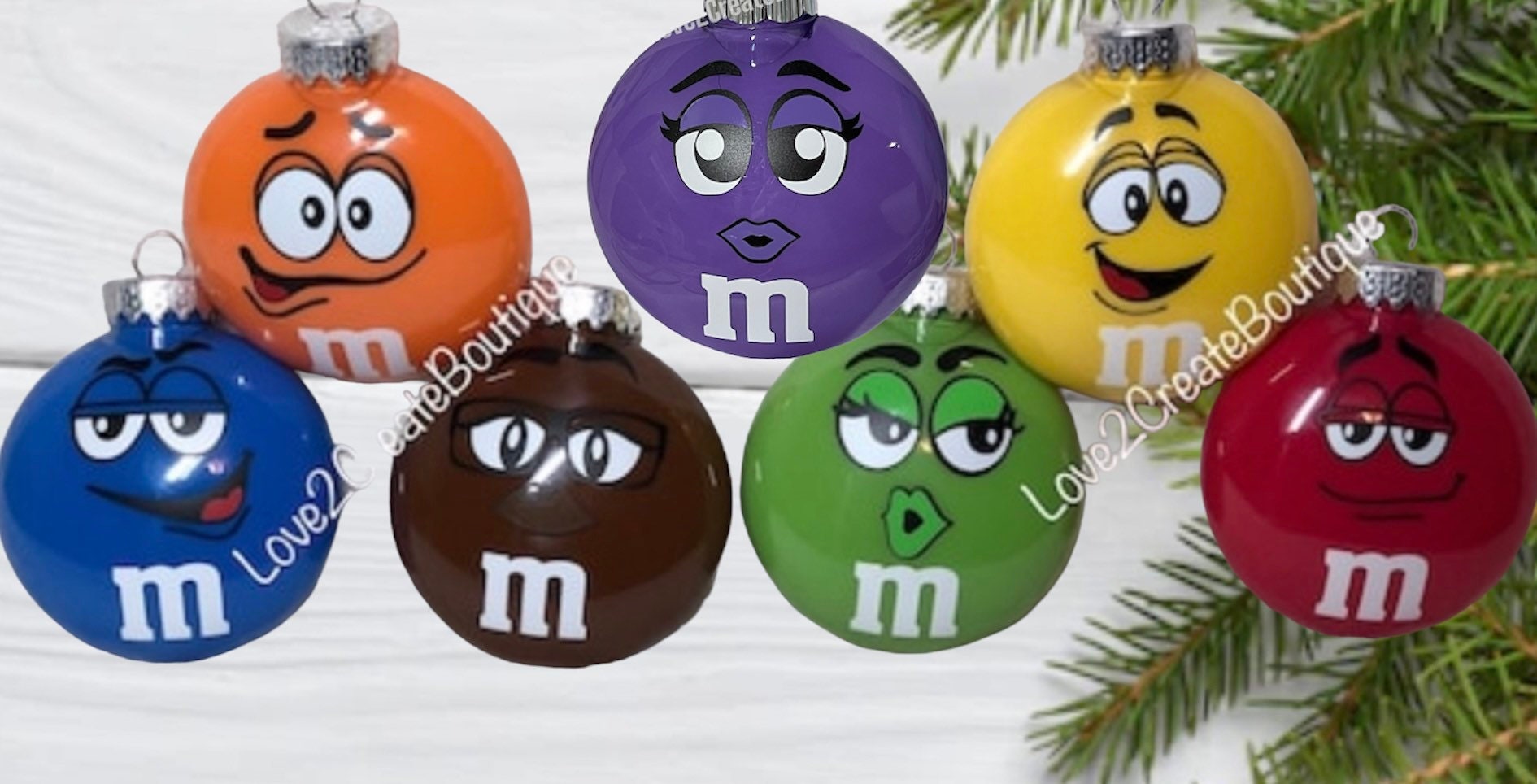 M&M Ornaments 