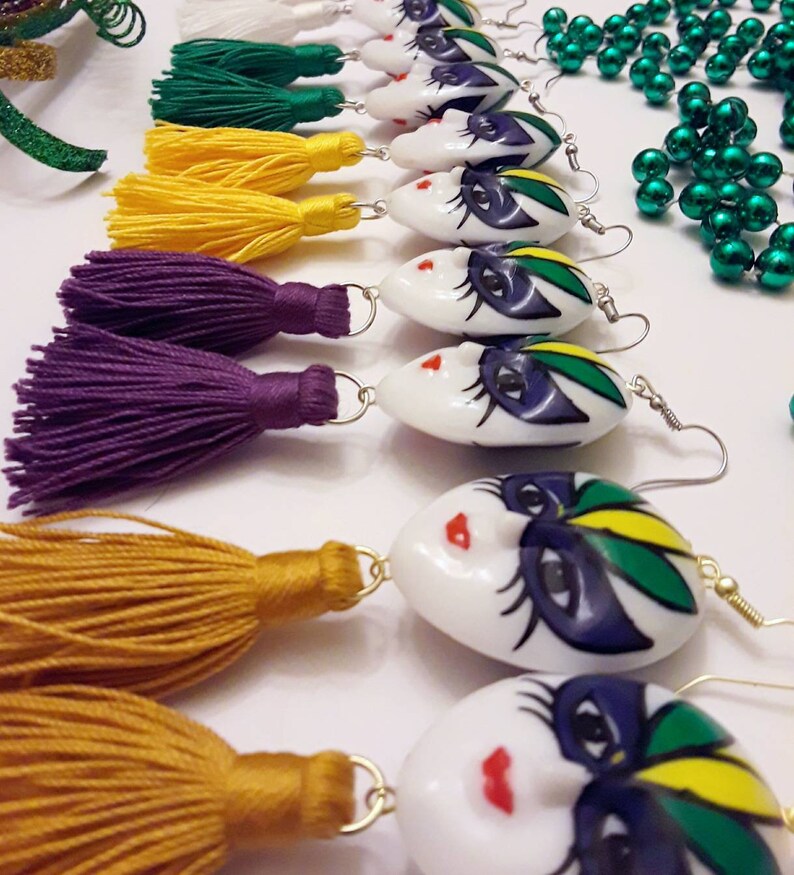 mardi gras tassel jacket