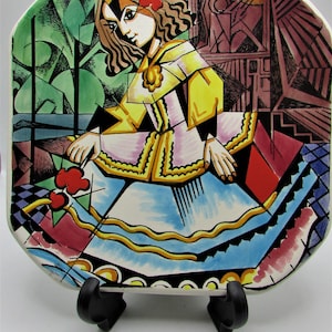 Ceramar, Spain Hand Painted Ceramic Plate
