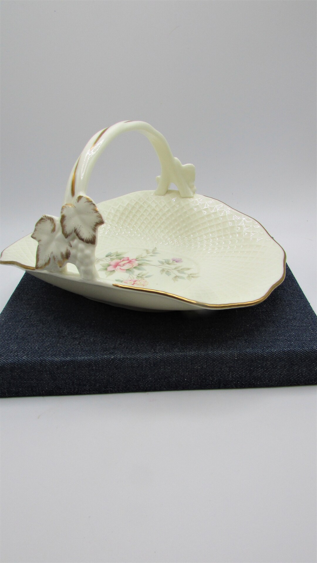 Mikasa Bone China Basket Etsy