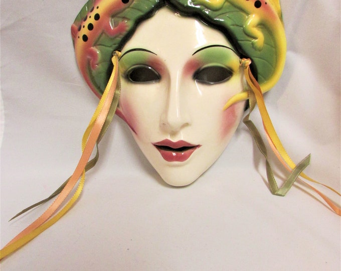 Clay Art Face Mask 1988 by Clay Art of San Francisco Etsy