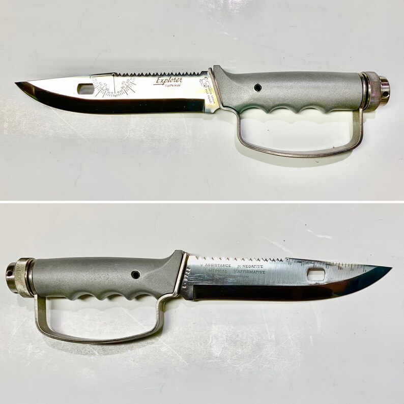 Vintage Marto Brewer EXPLORER Survival Knife SPAIN Never Etsy