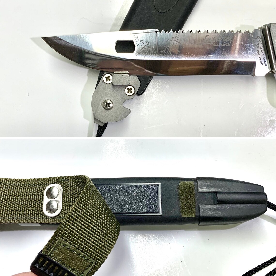 Vintage Marto Brewer EXPLORER Survival Knife SPAIN Never Etsy