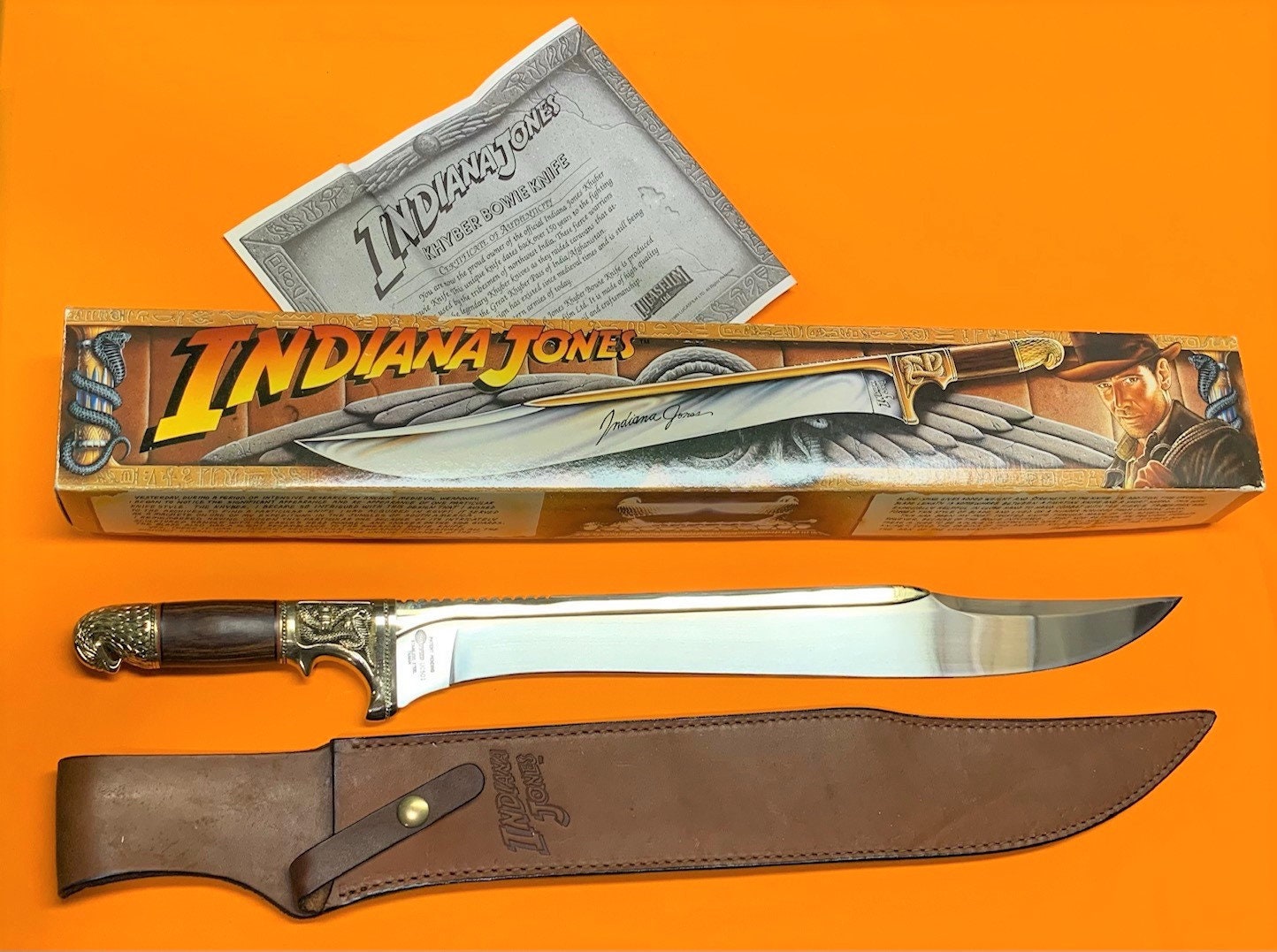 Vintage Indiana Jones Khyber Bowie Knife - NIB! - Etsy Vintage Indiana Jones Khyber Bowie Knife - NIB! - Etsy