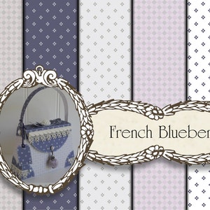 Dotted Designs, Blue Digital Paper, Paper Download for Paper Crafts, Digital Scrapbook Paper, Graphic Design, Paper Art & Background Paper.