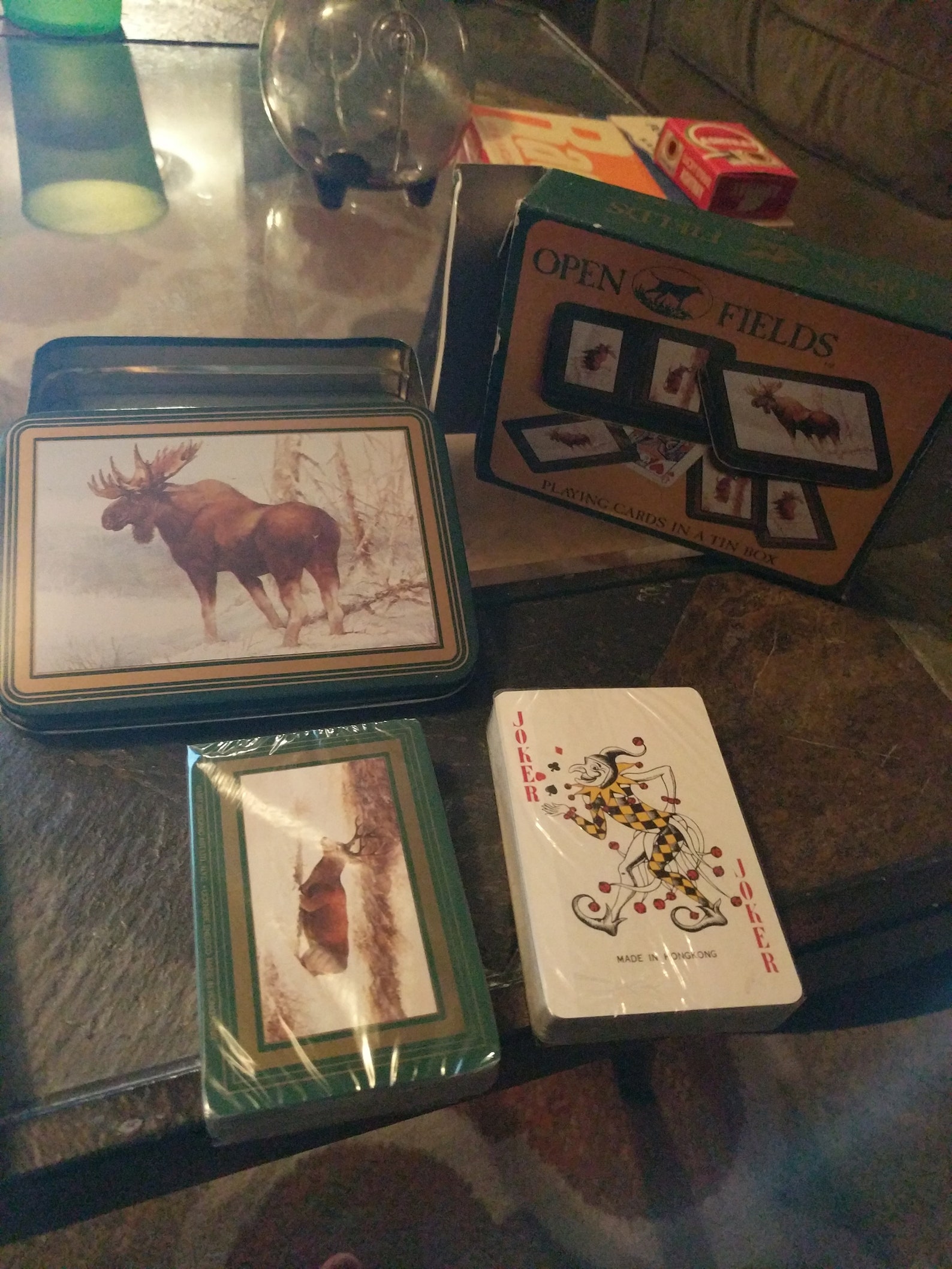 Vintage Enesco Open Fields unopened 2 decks of playing cards Etsy