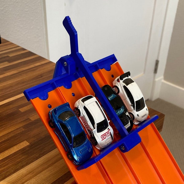 Toy Car Starting Gate (2,4 or 6 lane options)