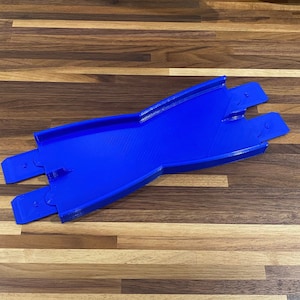 Toy Car Dual Crisscross Track Connector