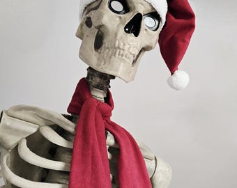 12' Skeleton Santa Beard (white) (skeleton NOT Included) - Etsy