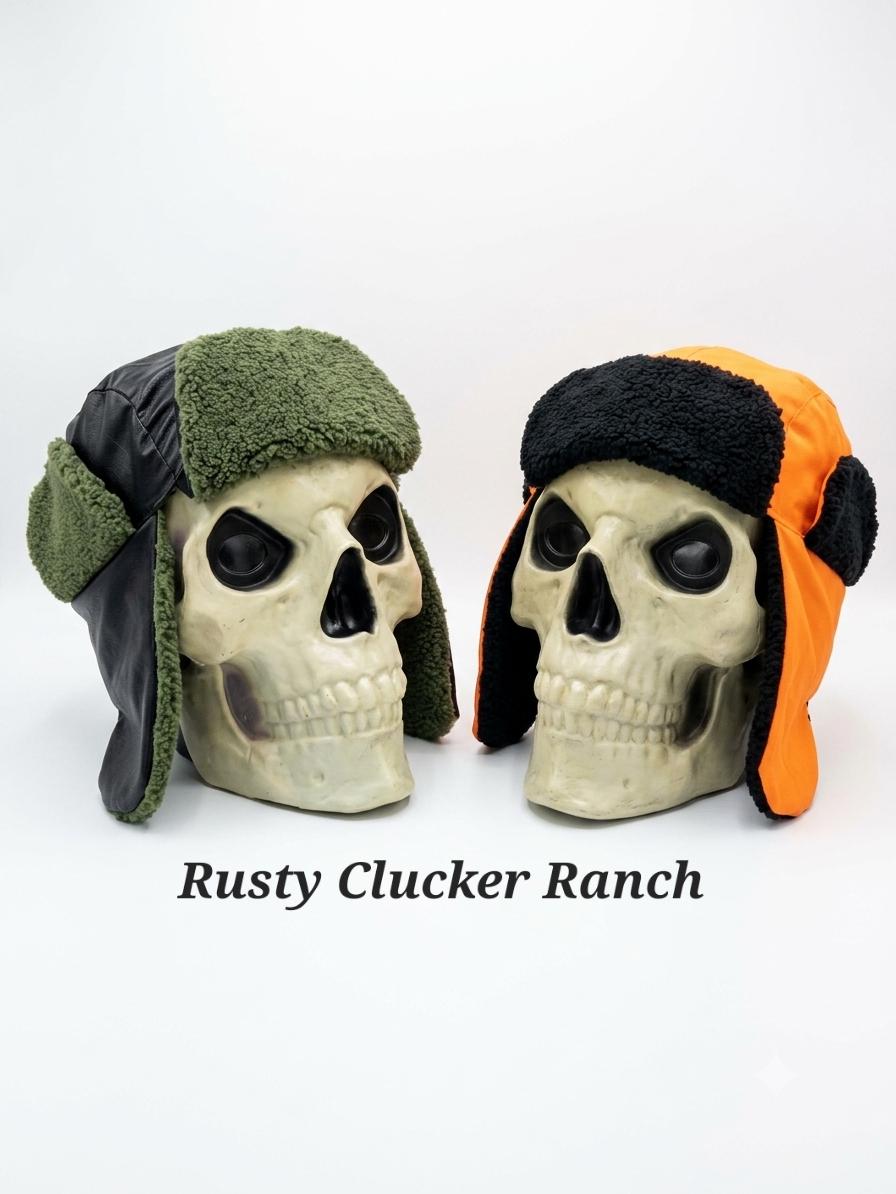 12 Ft Skeleton Sloppy Trapper Hat (Skeleton not included)