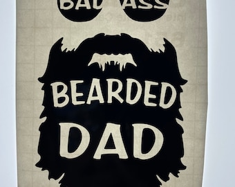 Carpenter Certified Bad Ass 2 PACK of stickers 4inch tall each funny decals