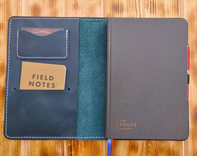 Full Focus Planner Leather Journal Cover / Leather Planner Etsy