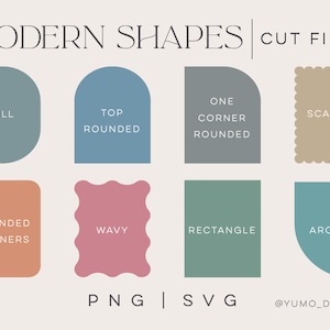 The Modern Shapes Templates - Wedding Invitations Table Number Table Signs