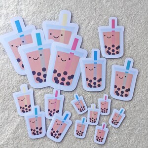 Boba Stickers Small Medium Large X Large | Etsy