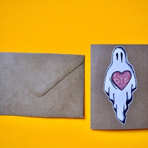 Carte de vœux Little Ghost