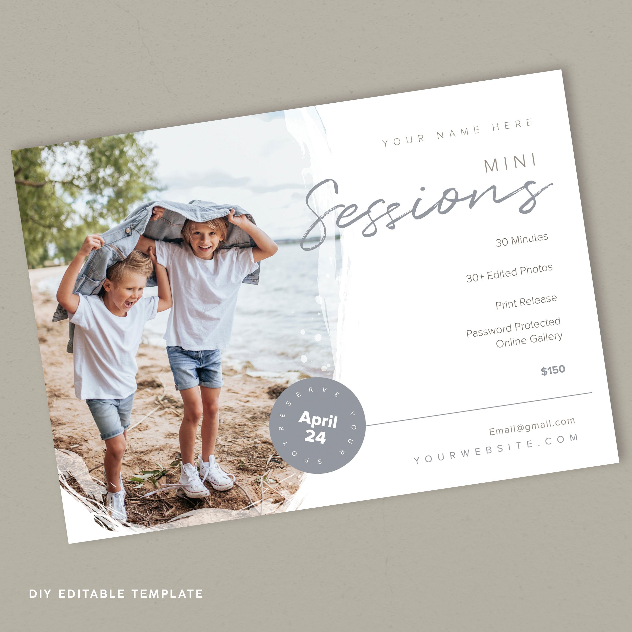 5 X 7 Postcard Template