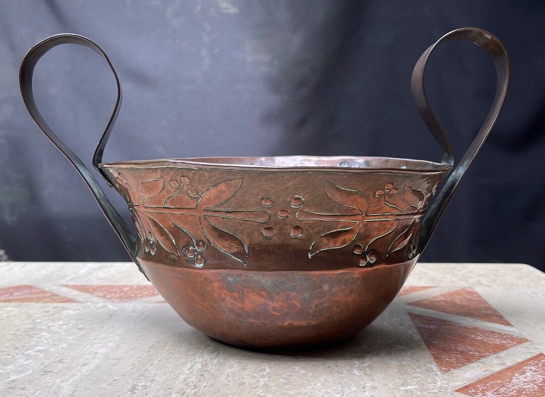 Antique Keswick School of Industrial Arts Two Handled Greek Urn Vase Circa 1900 Etsy