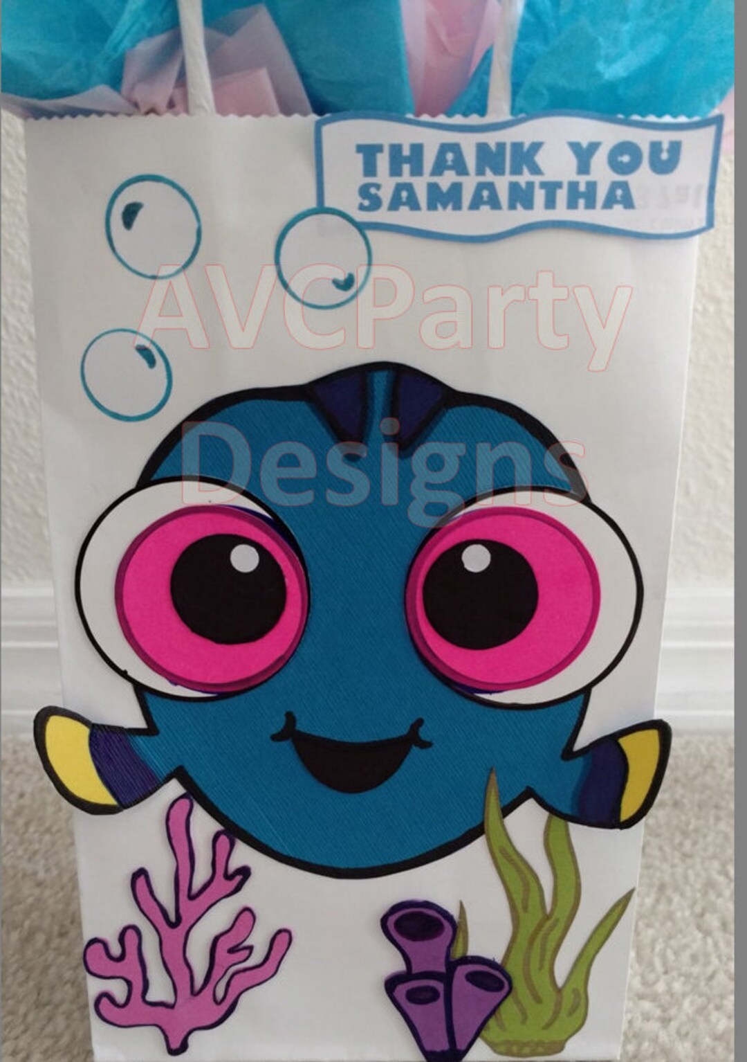 Finding Dory, Finding Nemo Birthday Party Favor Bags Etsy