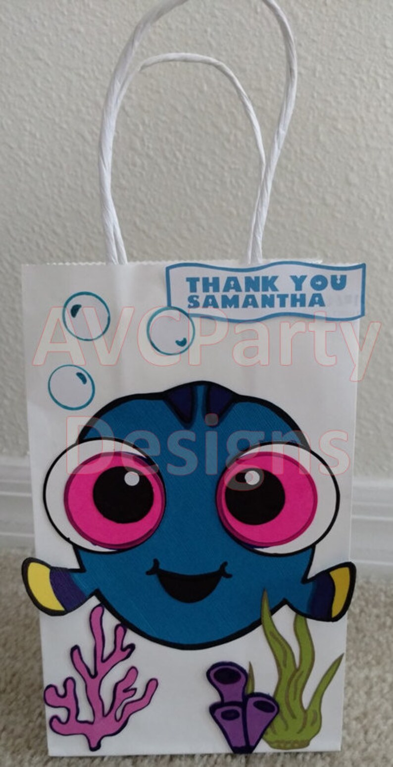 Finding Dory, Finding Nemo Birthday Party Favor Bags Etsy